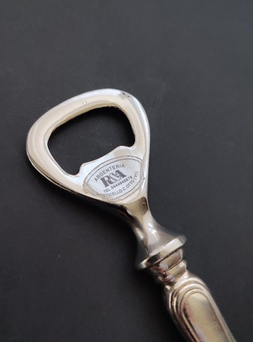 Антикварна відкривачка для бутилок Argenteria R&A Silver Plated