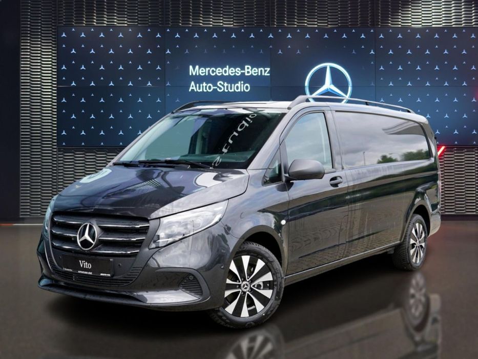 Mercedes-Benz VITO  Furgon 163KM Ekstra długi HAK / LED / 3 osobowy / CarPlay / Marwe Pole
