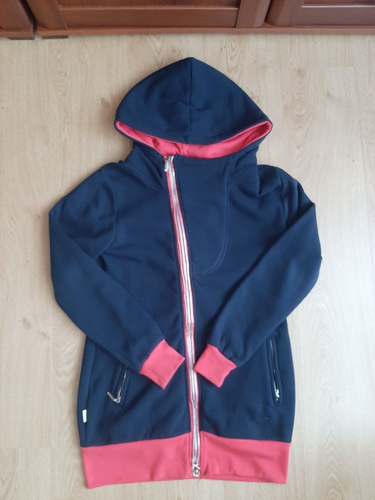 Bluza damska z kapturem rozpinana