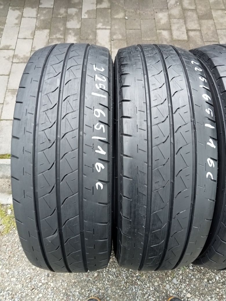 4x Opony Używane Letnie 225/65R16C Bridgestone