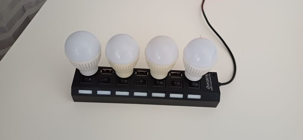 Conjunto de lâmpada USB