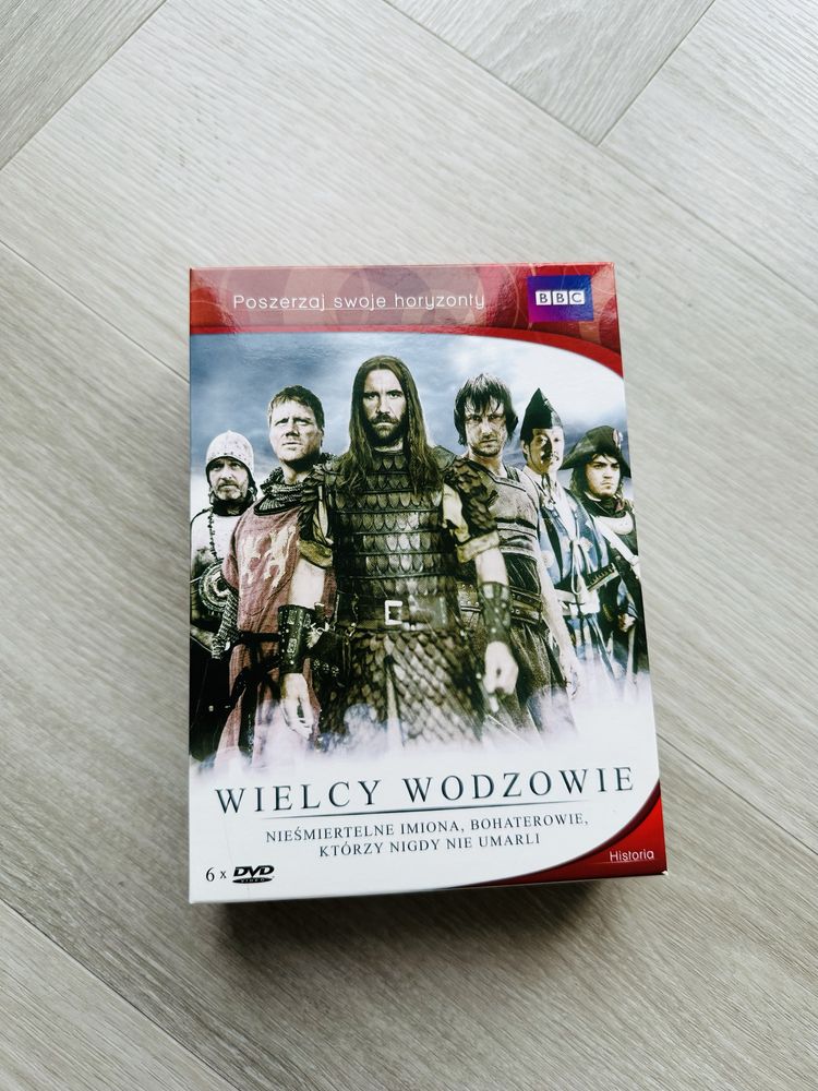 Wielcy wodzowie 6 dvd Box