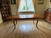 Stół drewniany koniak ludwik