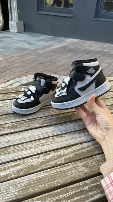 Утеплені  хайтопи для хлопчика 21 22 23 24 25 26