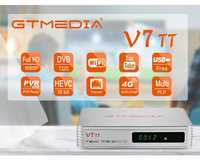 Box dvb-t2 descodificador Itália Portugal GTMedia Freesat V7 TT 1080p
