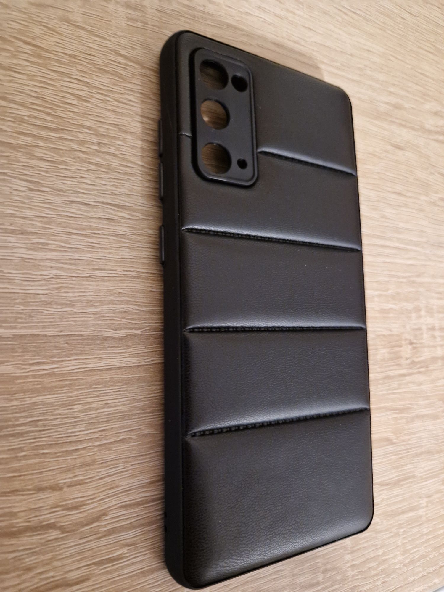 Etui Leather 3D Case do Samsung Galaxy S20 FE/Lite wzór 2 czarny