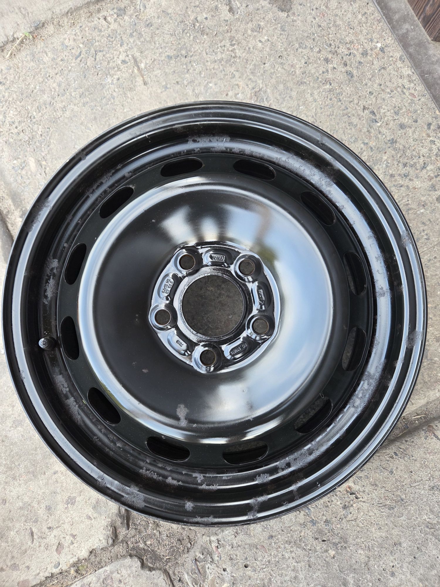 Оригінальні стальні диски r15, 5×108, Ford.