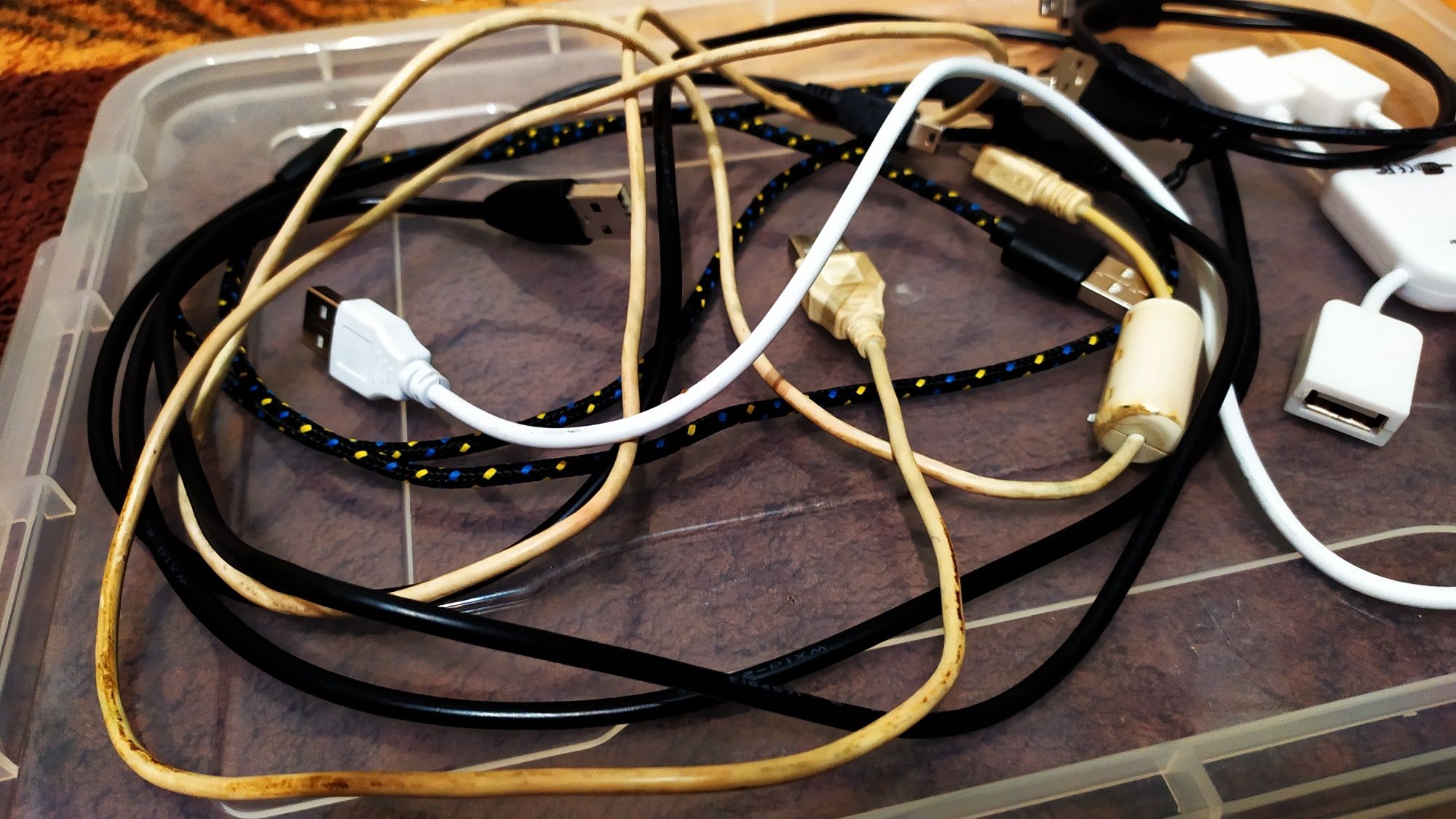 Провода USB различной конфигурации