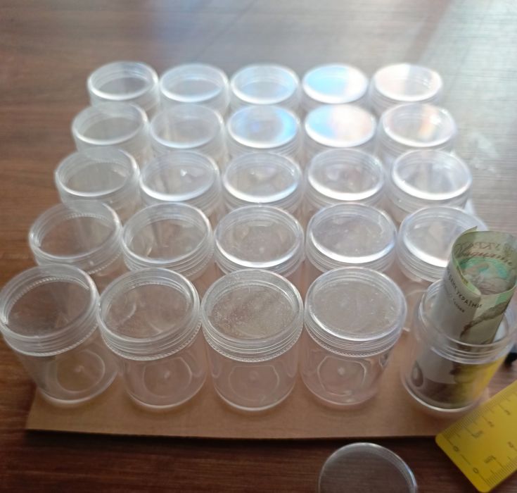 Акрилові органайзери для дрібних деталей. 25шт