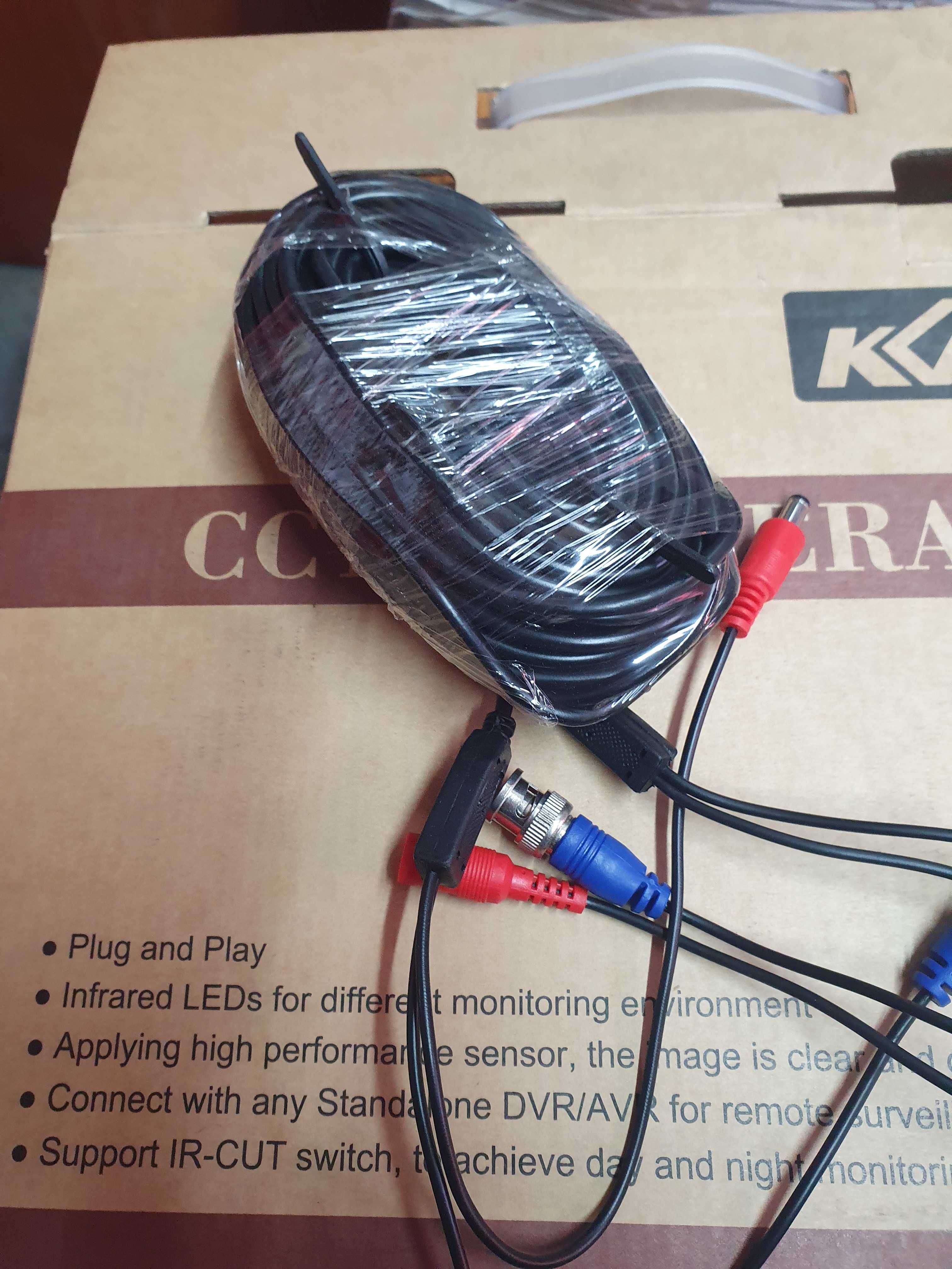 Kamerki do Monitoringu cctv zestaw 4 szt