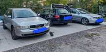 Audi a4 b5 1.9tdi 1.8t zderzak LY7W. Części quattro. Ajm.Błotniki Lz5l