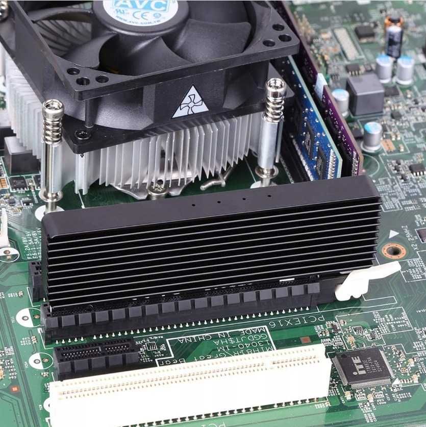 Adapter podłącz dysk M.2 NVMe do PCI-e 4.0 x16 * Wejherowo Video-Play
