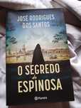 Livro: O Segredo de Espinosa - José Rodrigues dos Santos
