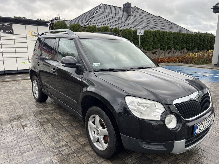 Skoda Yeti 1.8 Benzyna LPG fabrycznym Hak 4x4 1-Wlasciciel Nawigacja