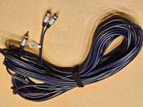 Przewód wtyk jack 3,5mm - 2x wtyk cinch 20m JKD10 Vitalco