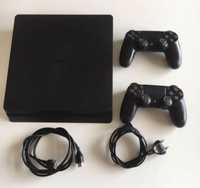 PlayStation 4 com 5 jogos