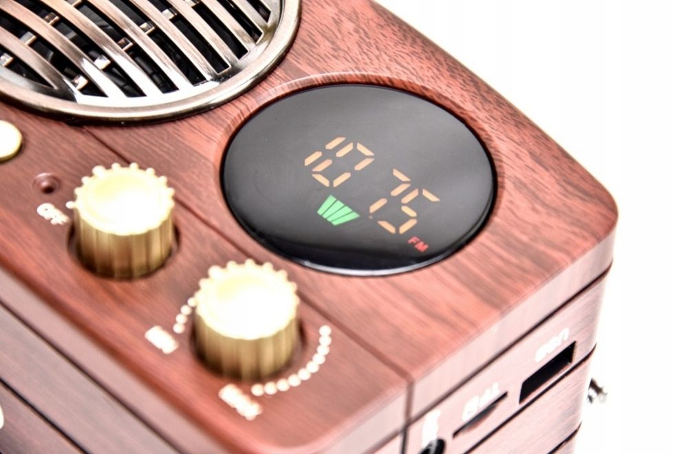 Radio Retro LCD USB Bluetooth Pendrive SD FM AUX