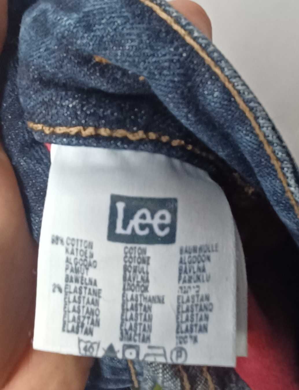 Spodnie damskie jeans dzwony Lee//UDA_0315
