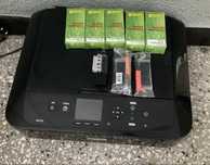 Canon Pixma MG5750 uszkodzony