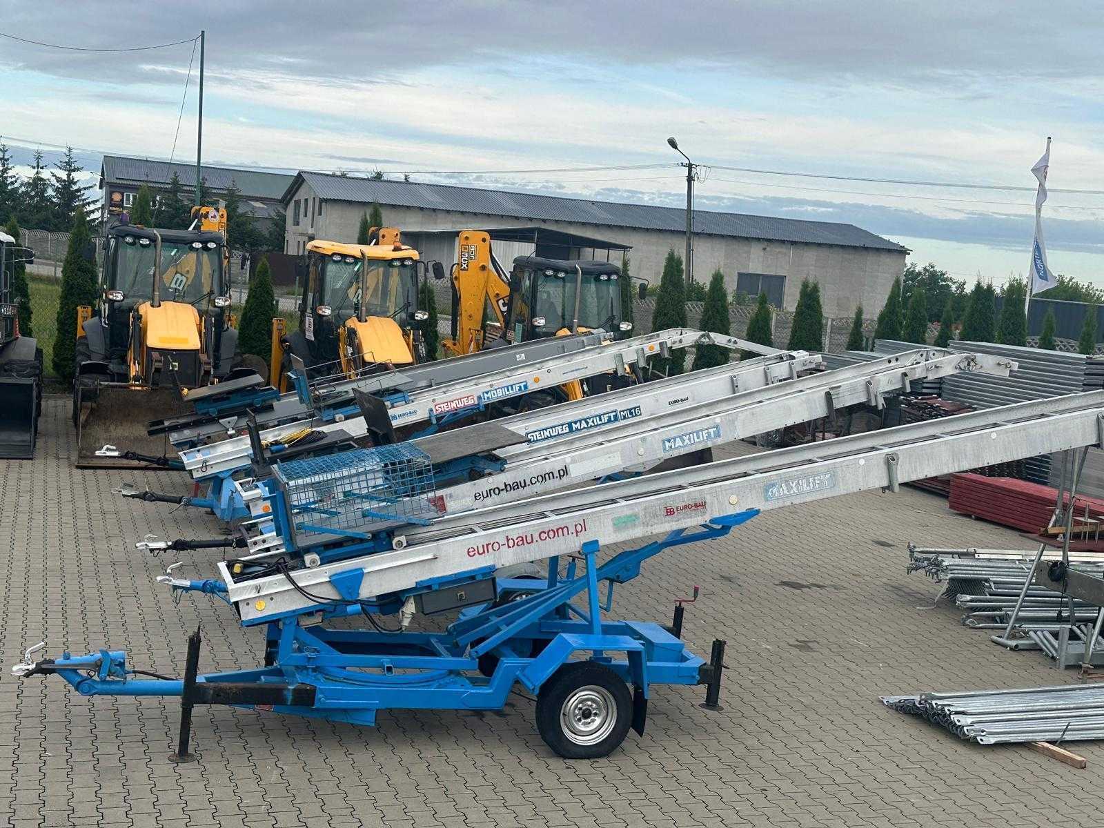 Winda drabina dekarska Steinweg ML-16 elektr 230V wciągarka wyciąg