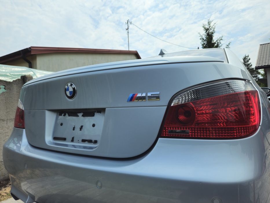 Klapa tylna bagażnika Bmw M5 e60 Oryginał Japonia Silverstone