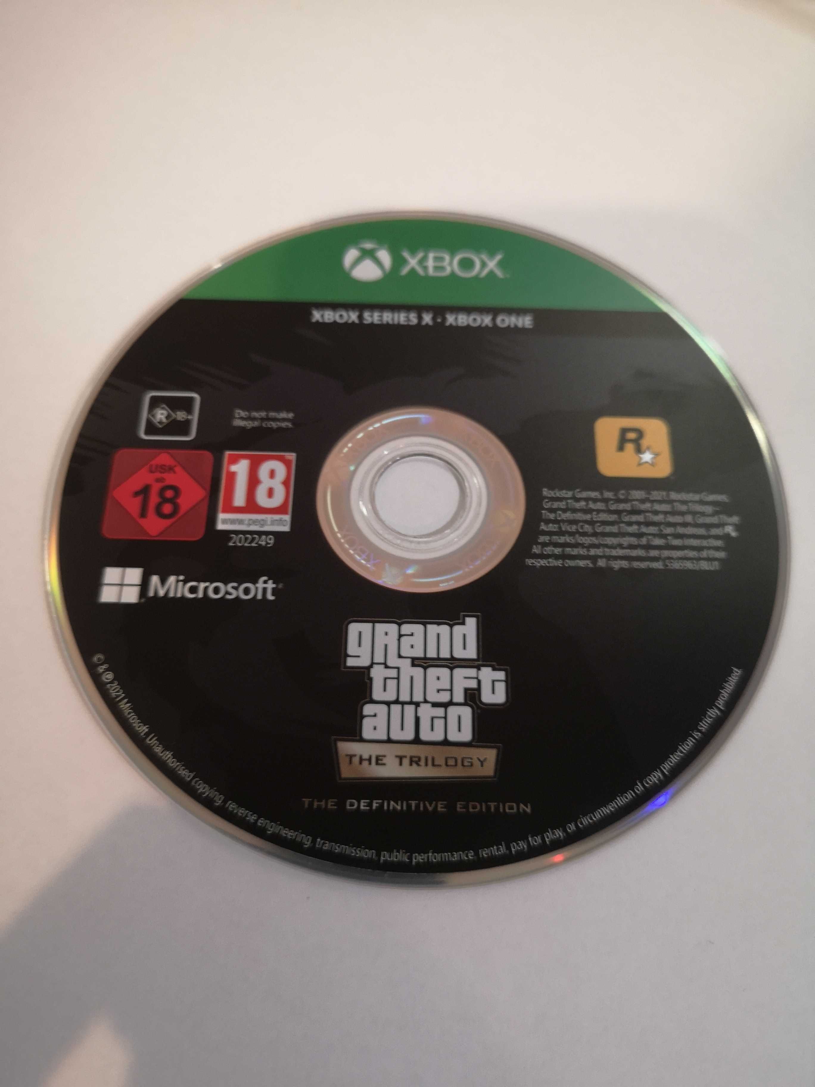 Gra Xbox Series X One GTA Trylogy Trylogia Pruszcz Gdański