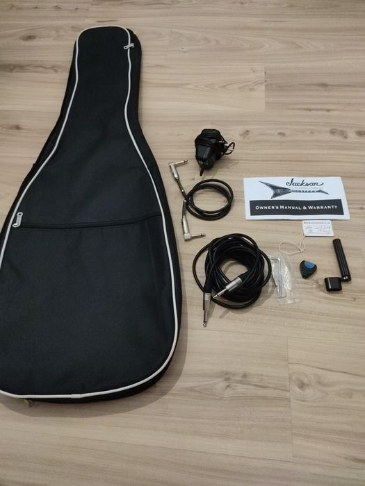 Zestaw Gitara elektryczna Jackson Wzmacniacz i Multieffekt