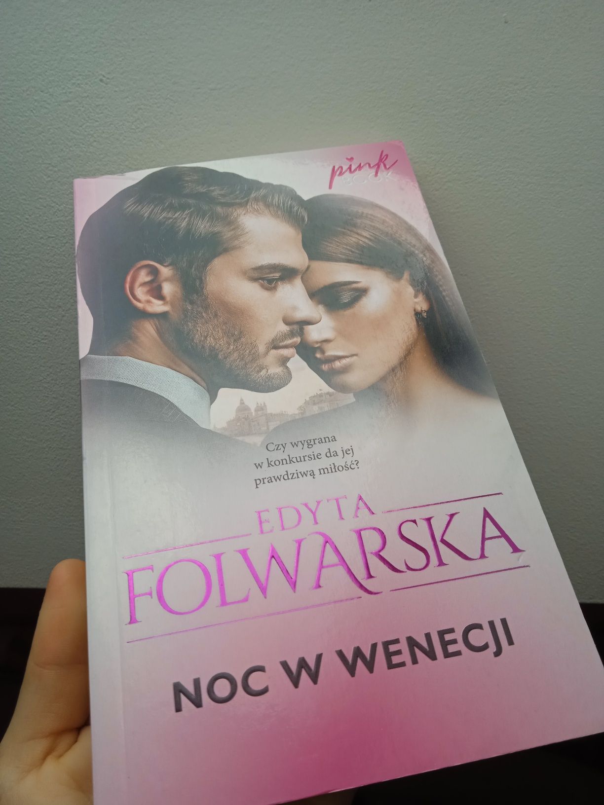 Książka Edyta Folwarska "Noc w Wenecji"