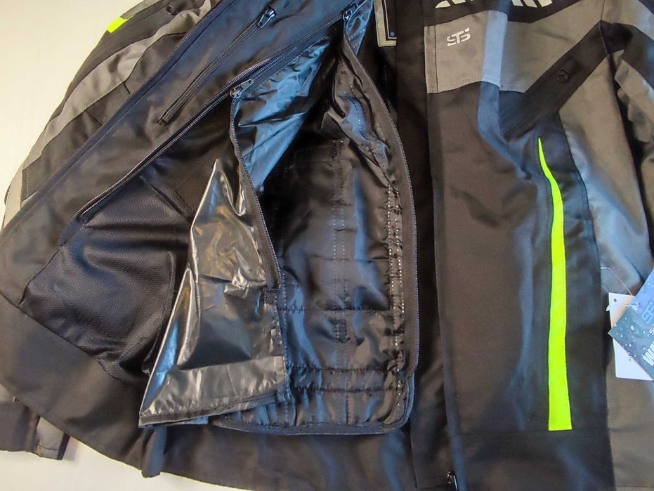 Casaco de mota para senhora c/proteções 3 camadas novo