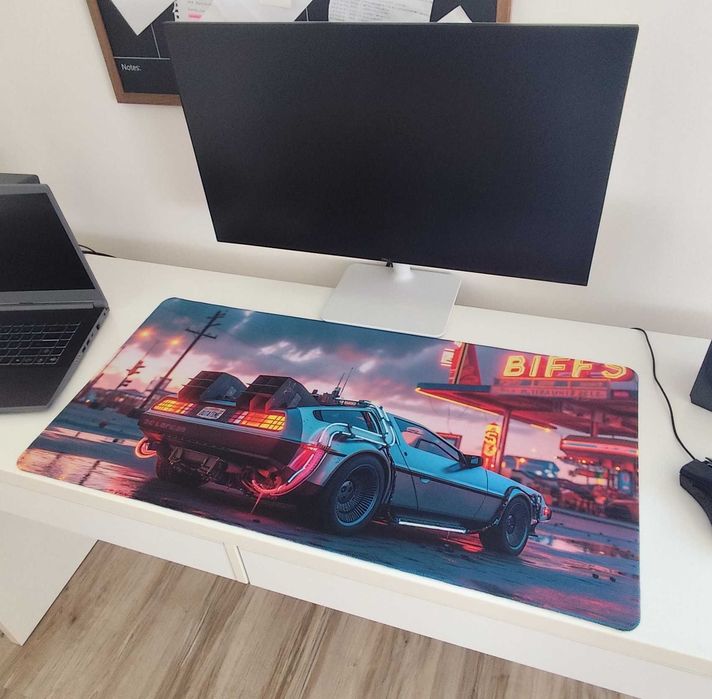 Podkładka Pod Mysz Myszkę Dla Graczy cyberpunk samochód XL 40x80cm