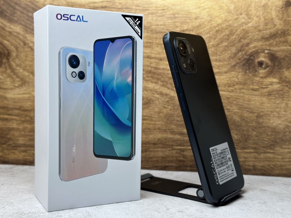 Смартфон Oscal C80 8/128GB Dual Sim Black