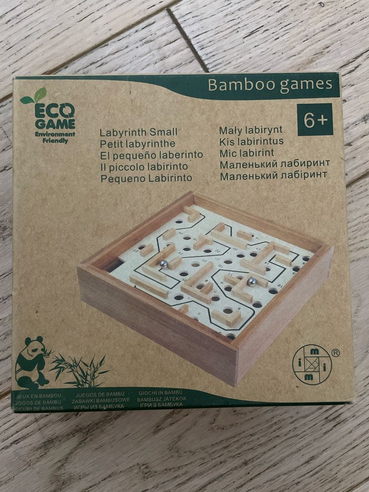 Drewniany labirynt Eco Game