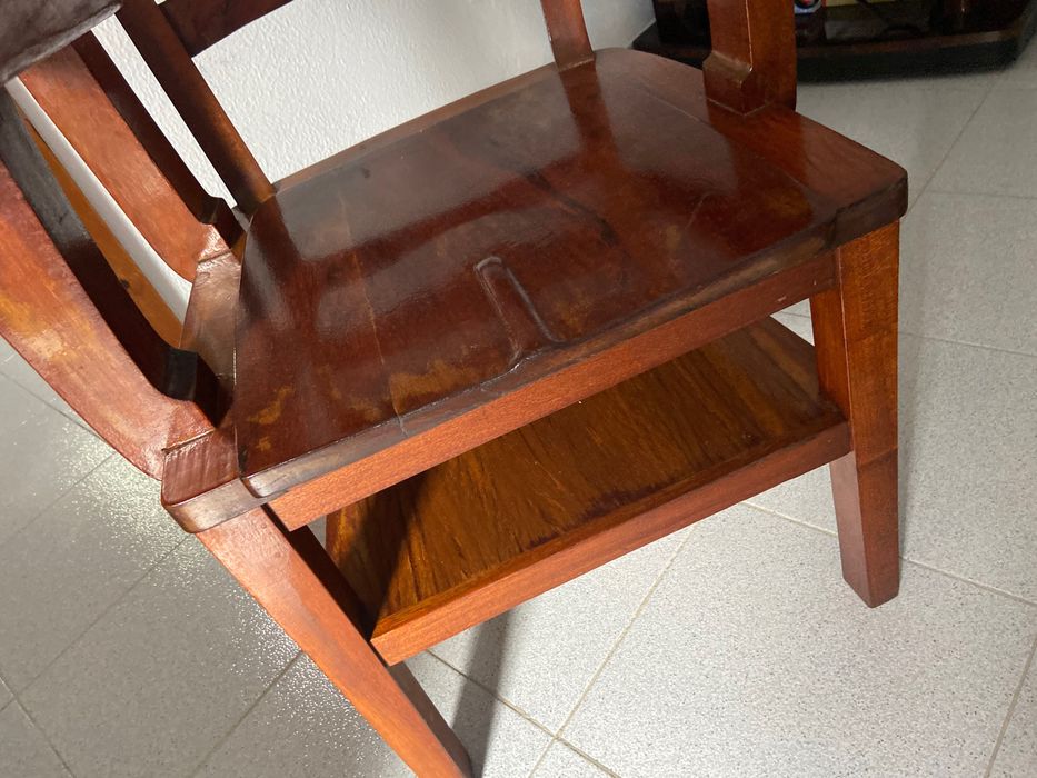 Cadeira madeira com braço