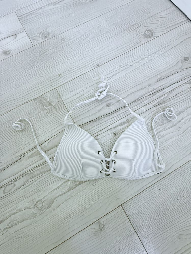 Góra od stroju kąpielowego Calzedonia rozm.2 biala push up