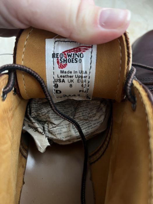 Шкіряні черевики Red Wing Work Chukka 3141, оригінал, США