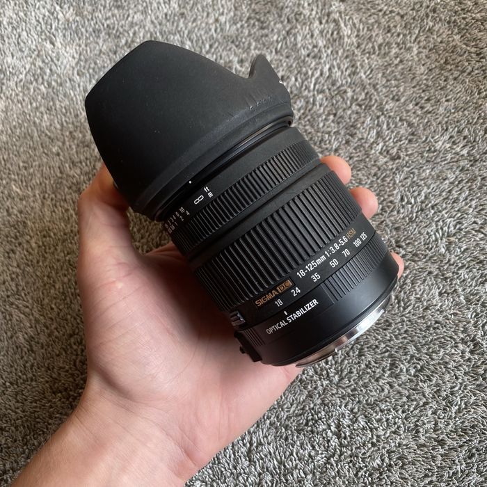 Обьектив Sigma DC 18-125mm 1:3.8-5.6 HSM