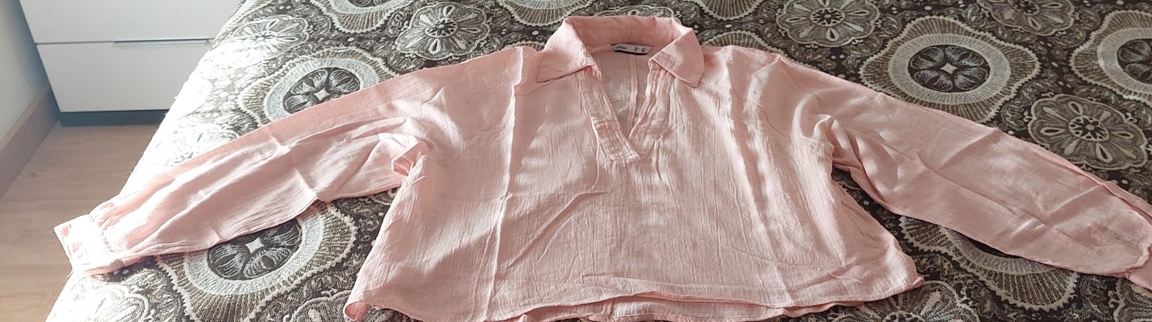 Camisa cor de rosa