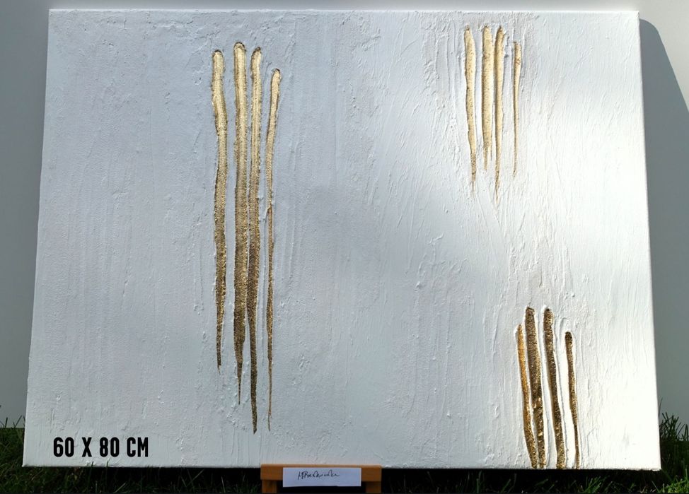 Obraz ręcznie malowany, 60x90 cm