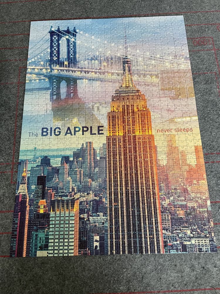 Puzzle Trefl 1000 New york  kompletne