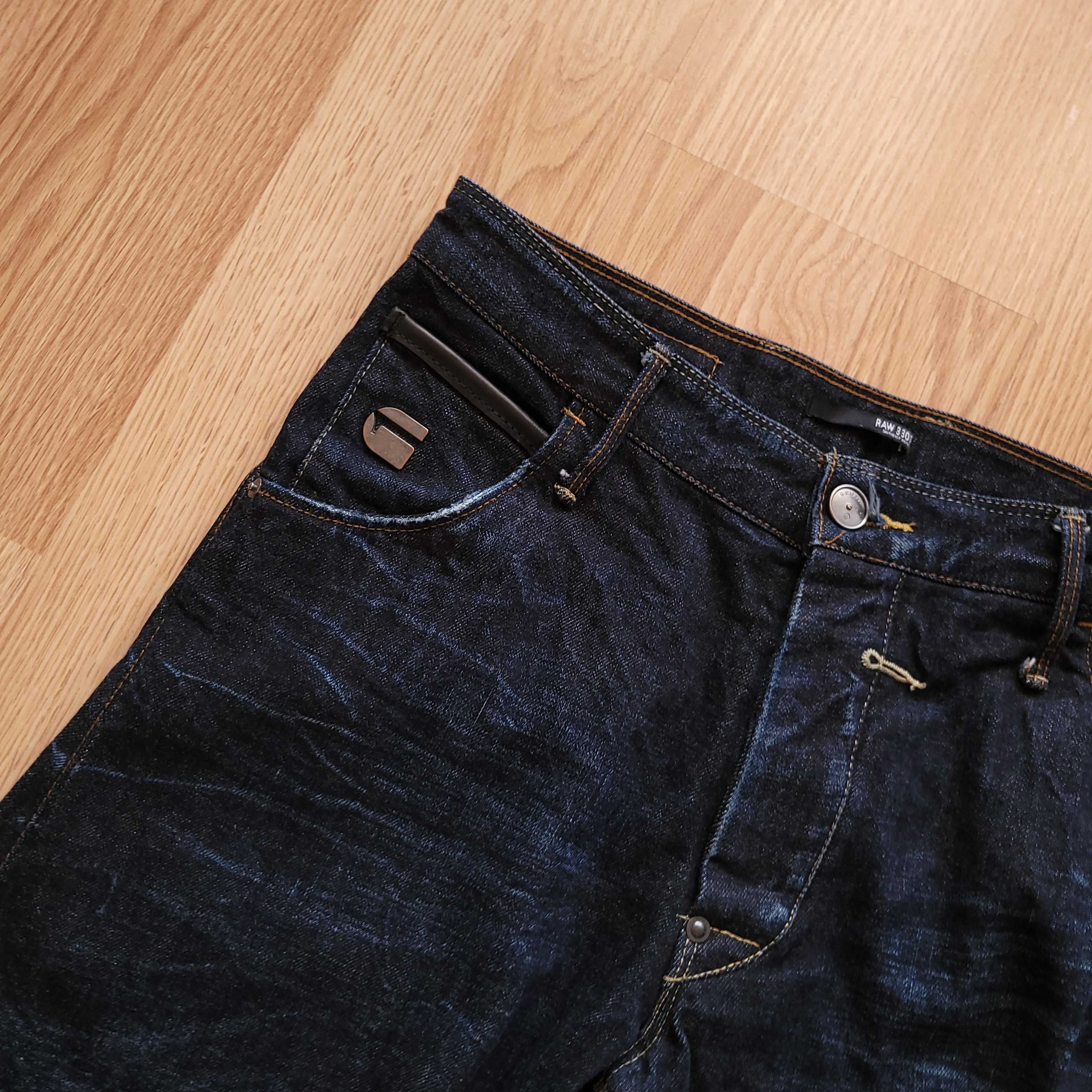 Spodnie jeansowe G-star Raw Riley Loose Tapered 31/36 stacking pants