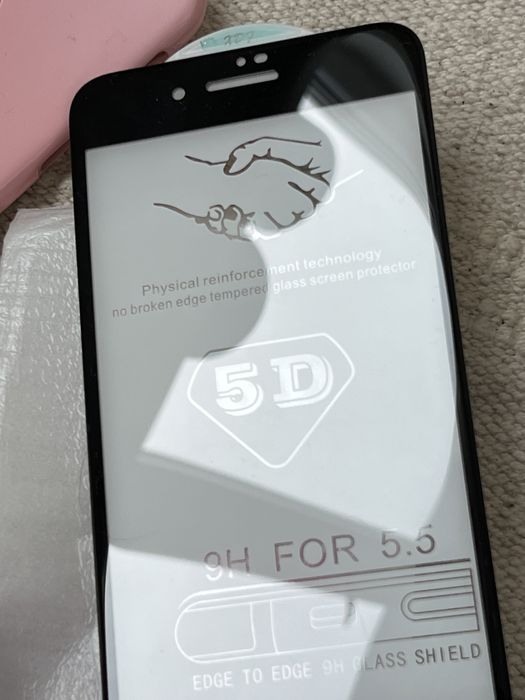 iPhone 7 Plus  чохли + захисне скло нове