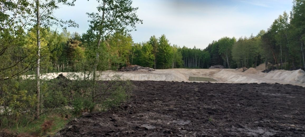 Usługi koparkami Staw oczka wodne