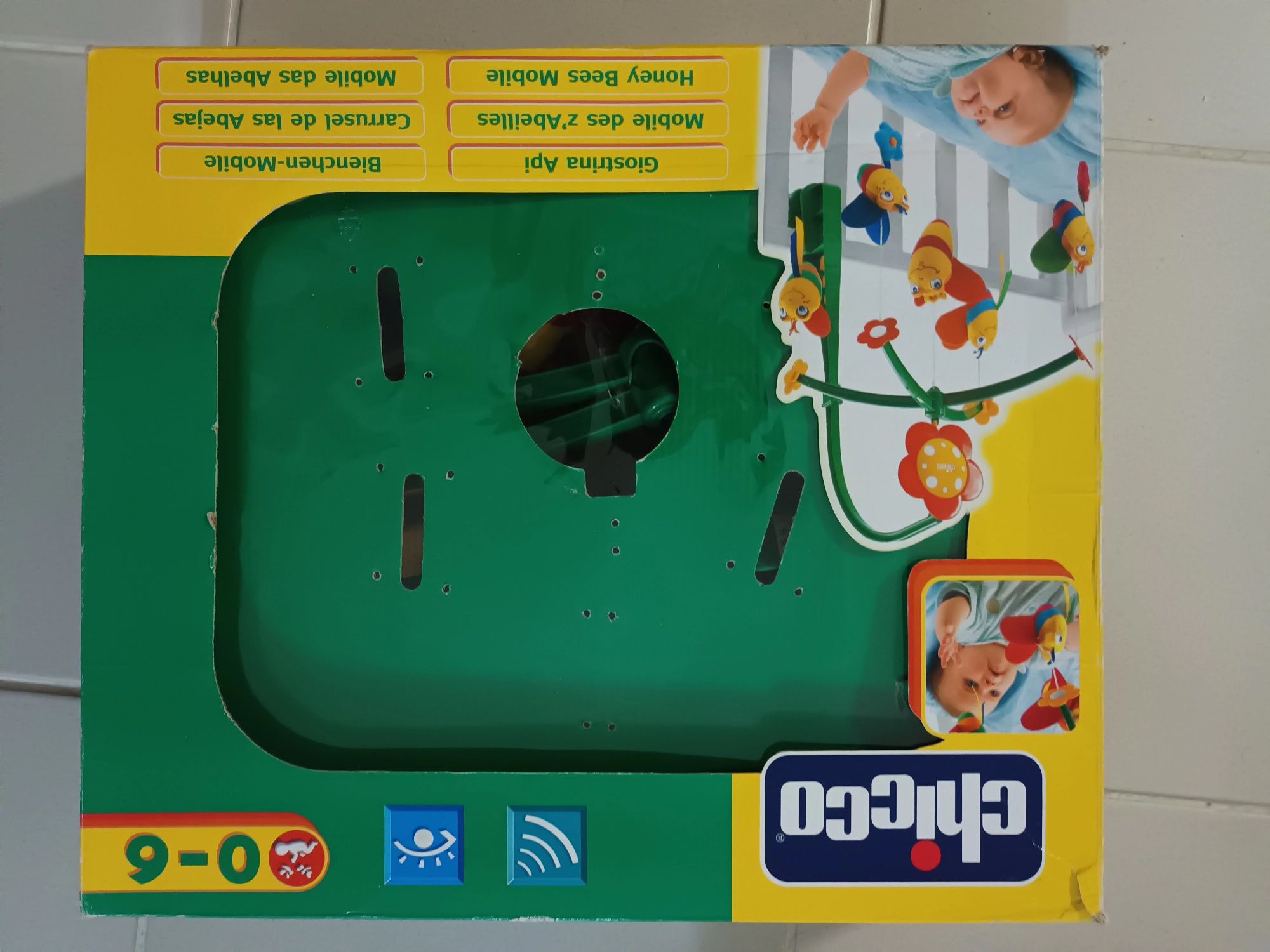 Mobile chicco para bebé