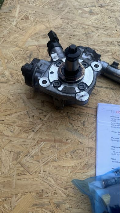 Układ paliwowy BMW N57 D30A Wtryski pompa listwa dokumentacja