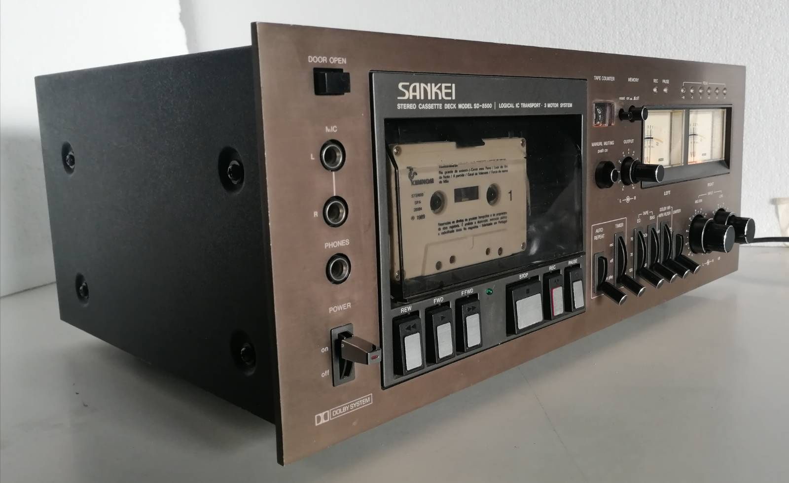 Vintage Sankeil SD 8500  Cassette Deck