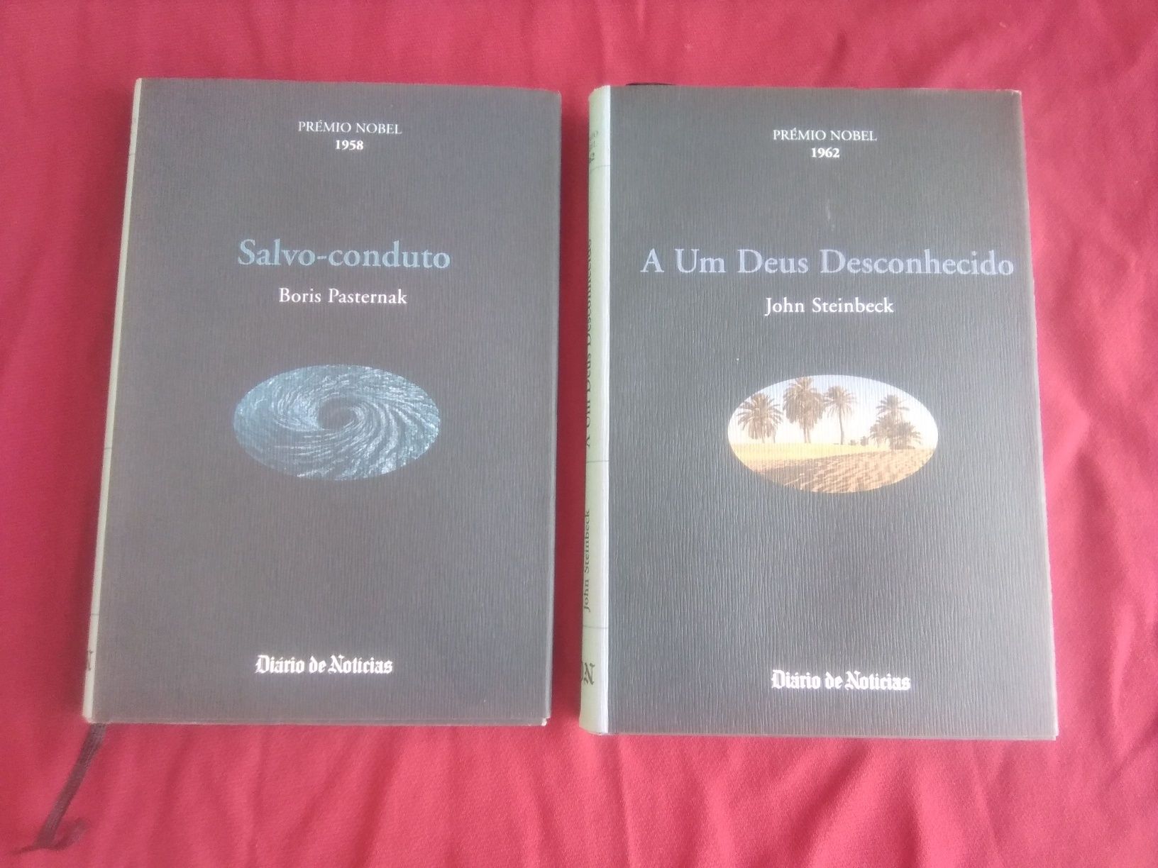 Lote 15 livros Prémio Nobel. Diário de Notícias. Márquez/Steinbeck/Oe