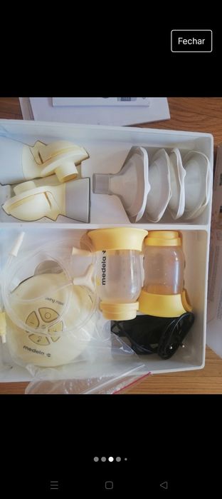 Bomba amamentação eléctrica de extração dupla Medela