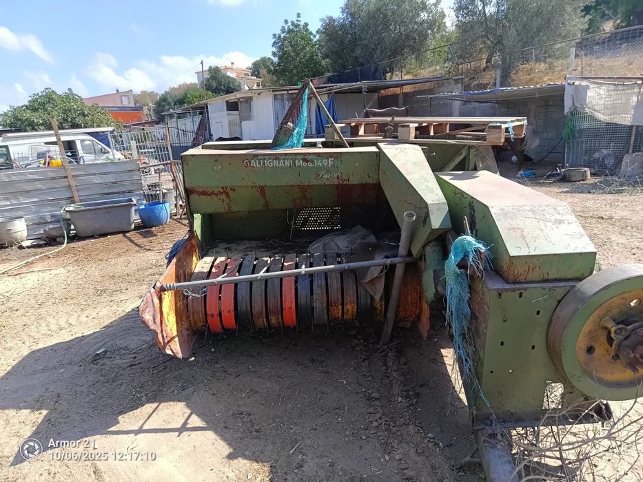 Enfardadeira fardos pequenos