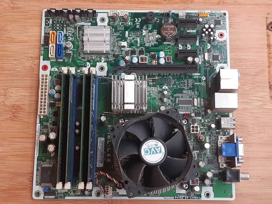 Płyta główna z HP Pro 3010MT, GPU, CPU Intel E5400, 8 GB RAM, Win10Pro