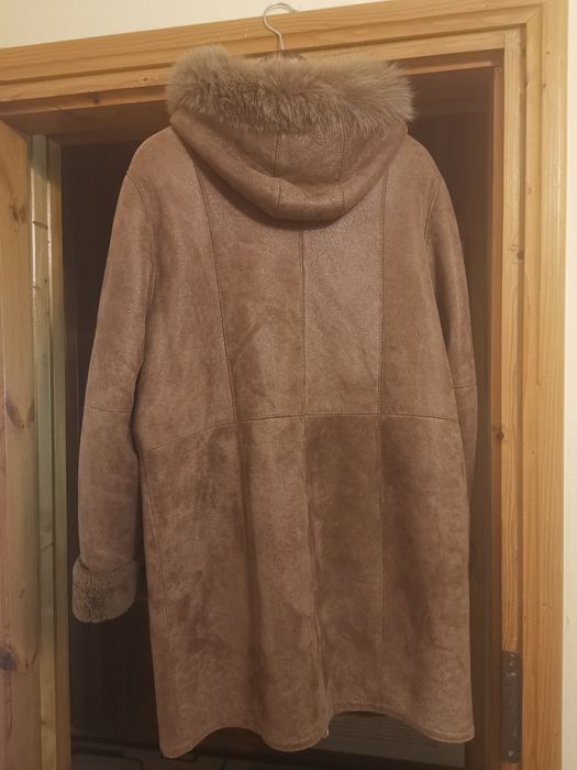 Kożuch z naturalnej skóry